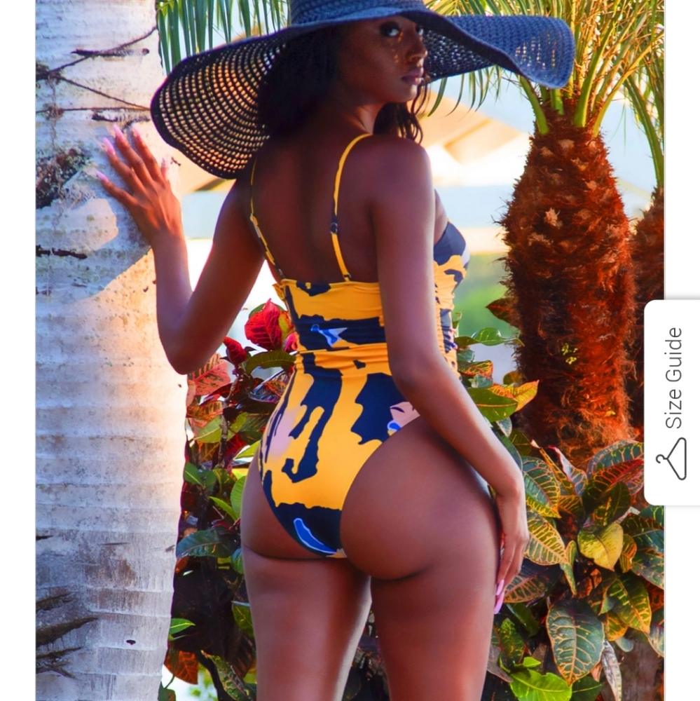 Matte Swimsuit - Picture 2 of 5